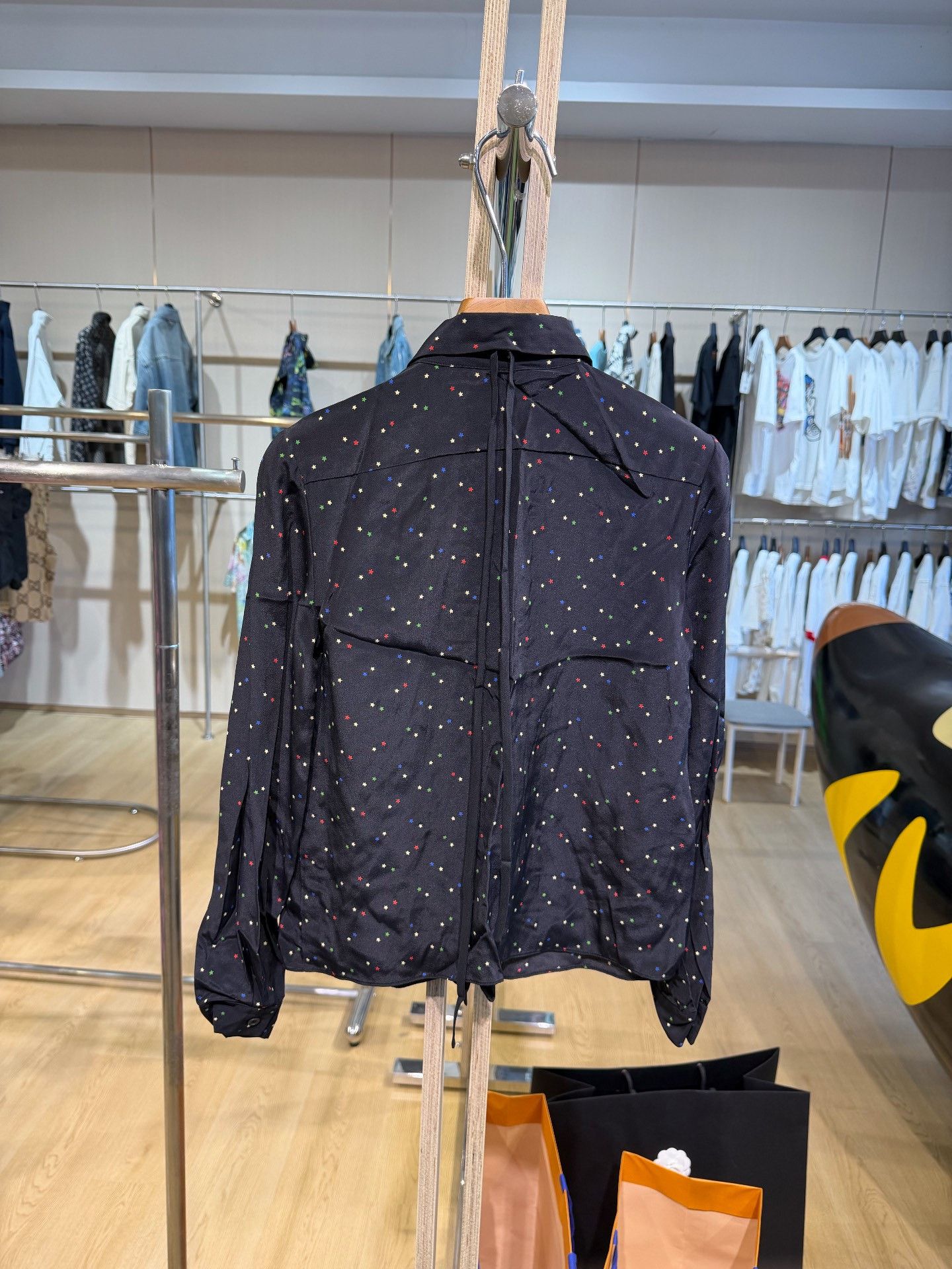 Miu Miu MIU MIU Colorful Star Print Shirt Size XS / US 0-2 / IT 36-38 - 2 Thumbnail