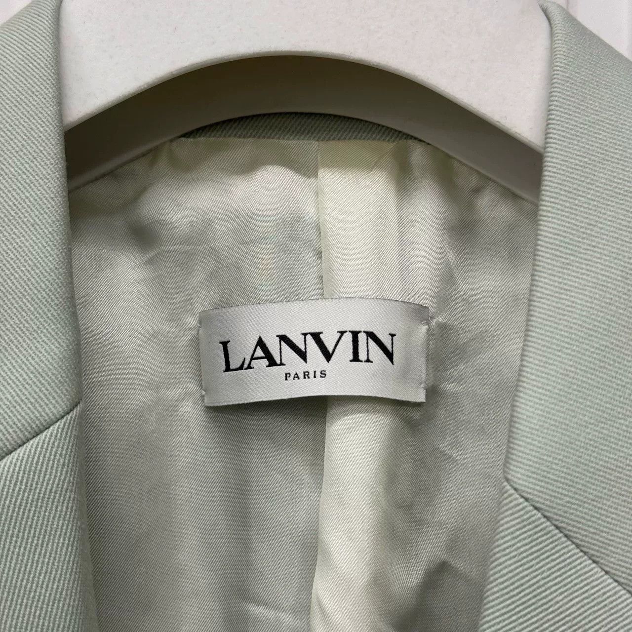 Lanvin Lanvin Light Green Blazer Size US M / EU 48-50 / 2 - 4 Thumbnail