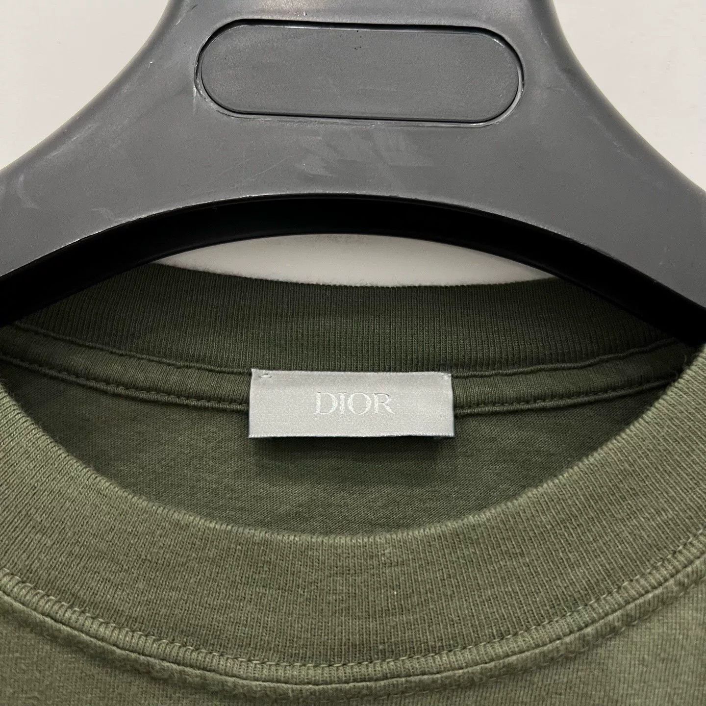 Dior Dior Green Small Logo Embroidery Short Sleeve Size US XL / EU 56 / 4 - 5 Thumbnail