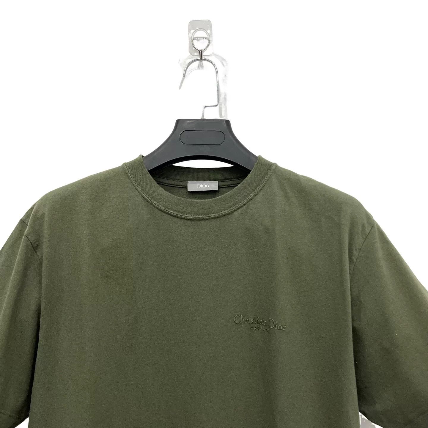 Dior Dior Green Small Logo Embroidery Short Sleeve Size US XL / EU 56 / 4 - 4 Thumbnail