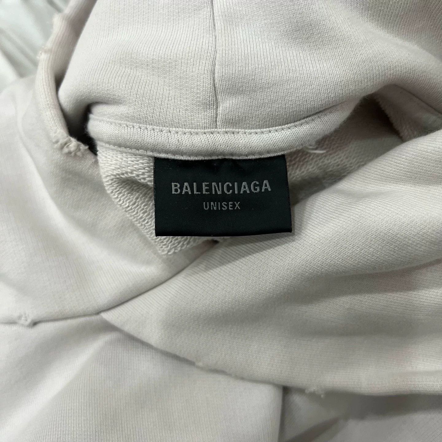 Balenciaga Balenciaga Distressed Logo Sweatshirt Size US S / EU 44-46 / 1 - 5 Thumbnail