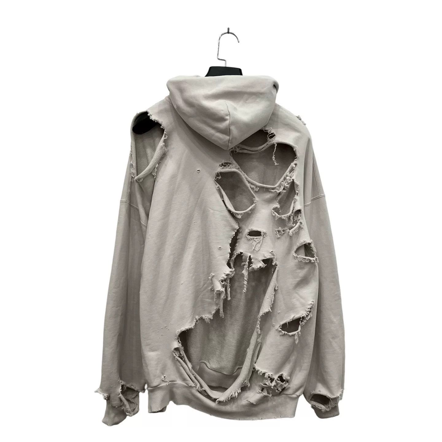 Balenciaga Balenciaga Distressed Logo Sweatshirt Size US S / EU 44-46 / 1 - 3 Thumbnail