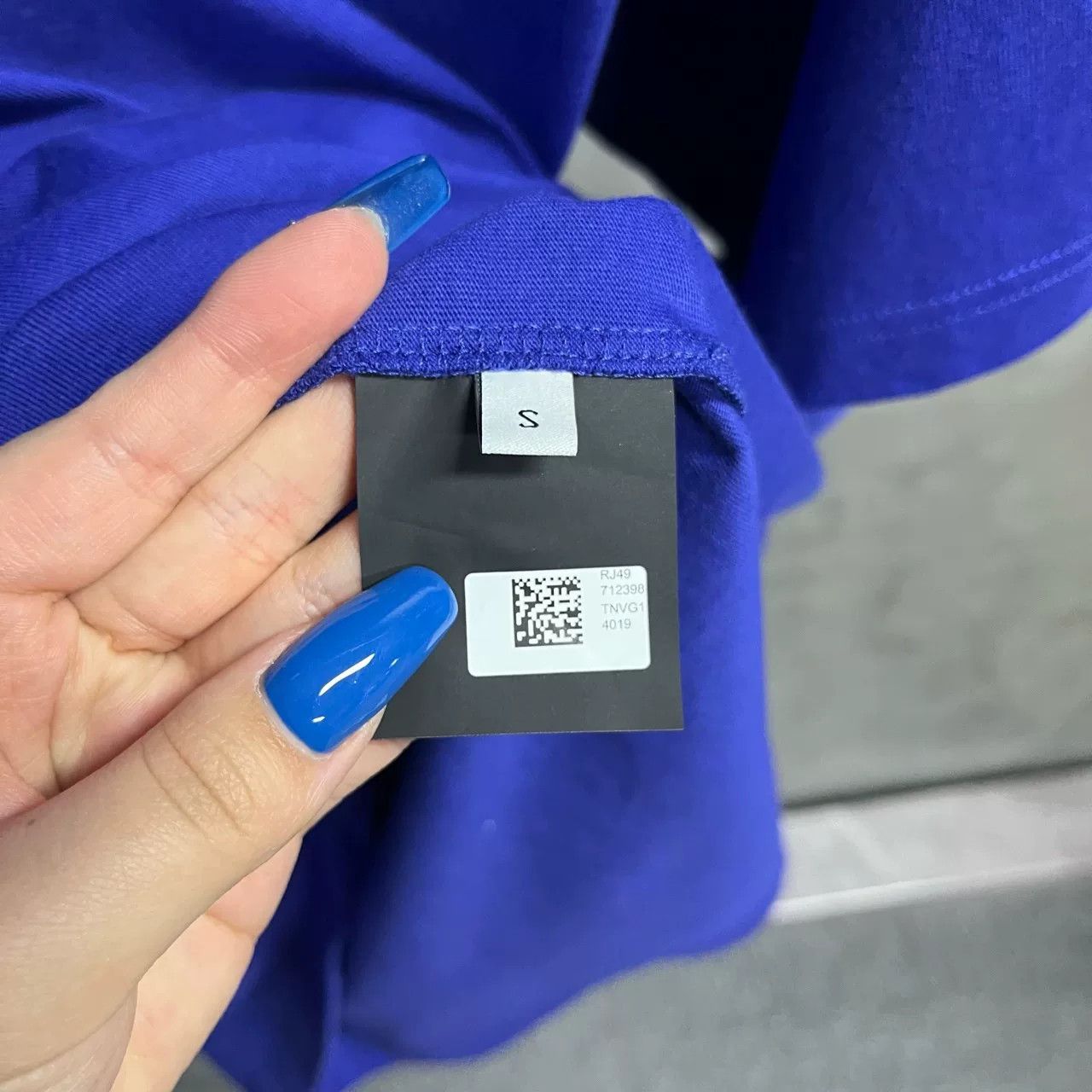 Balenciaga Balenciaga 24 Blue Logo Short-Sleeve T-Shirt Size US S / EU 44-46 / 1 - 5 Thumbnail