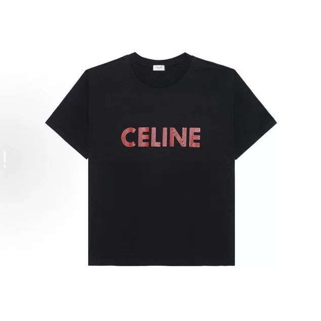 Celine Celine Letter Print Crewneck T-Shirt Size US M / EU 48-50 / 2 - 6 Thumbnail