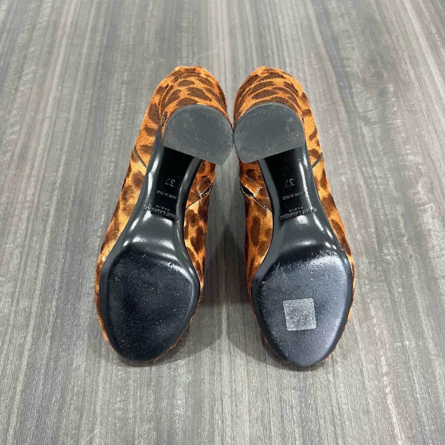 Saint Laurent Paris Saint Laurent SLP Suede Leopard Ankle Boots Size US 6 / IT 36 - 5 Thumbnail