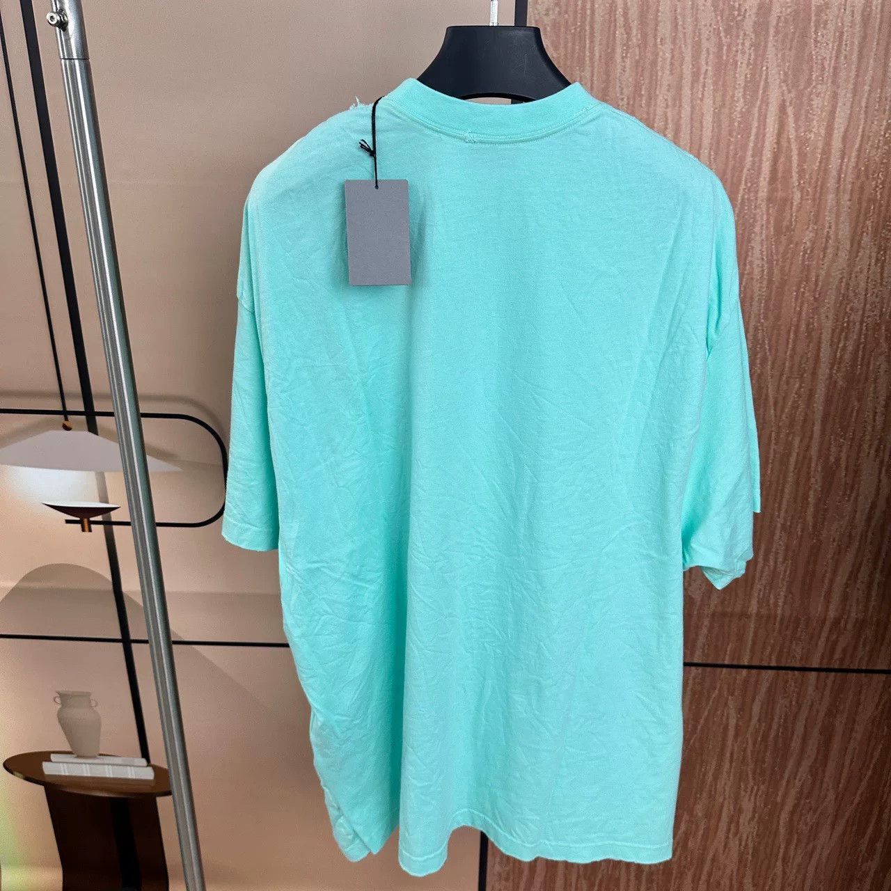 Balenciaga Balenciaga Mint Green Bieber Short Sleeve Size US S / EU 44-46 / 1 - 2 Thumbnail