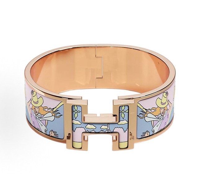 Hermes Hermes Clic H Wide Women's Bracelet Size ONE SIZE - 6 Thumbnail