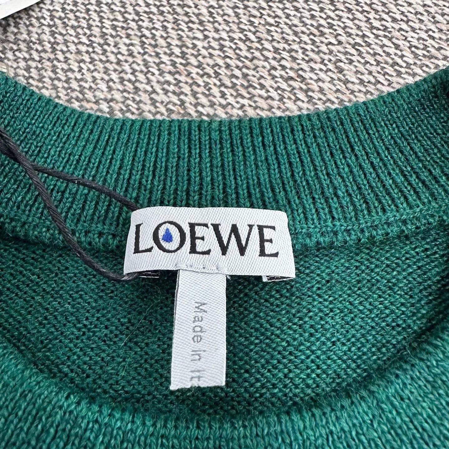 Loewe Loewe SS22 Alphabet Jacquard Cashmere Sweater Size US S / EU 44-46 / 1 - 4 Thumbnail