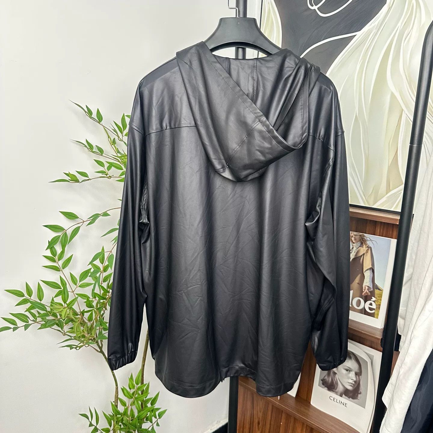 Emporio Armani Emporio Armani Men's Silk Zipper Jacket Size US M / EU 48-50 / 2 - 2 Thumbnail