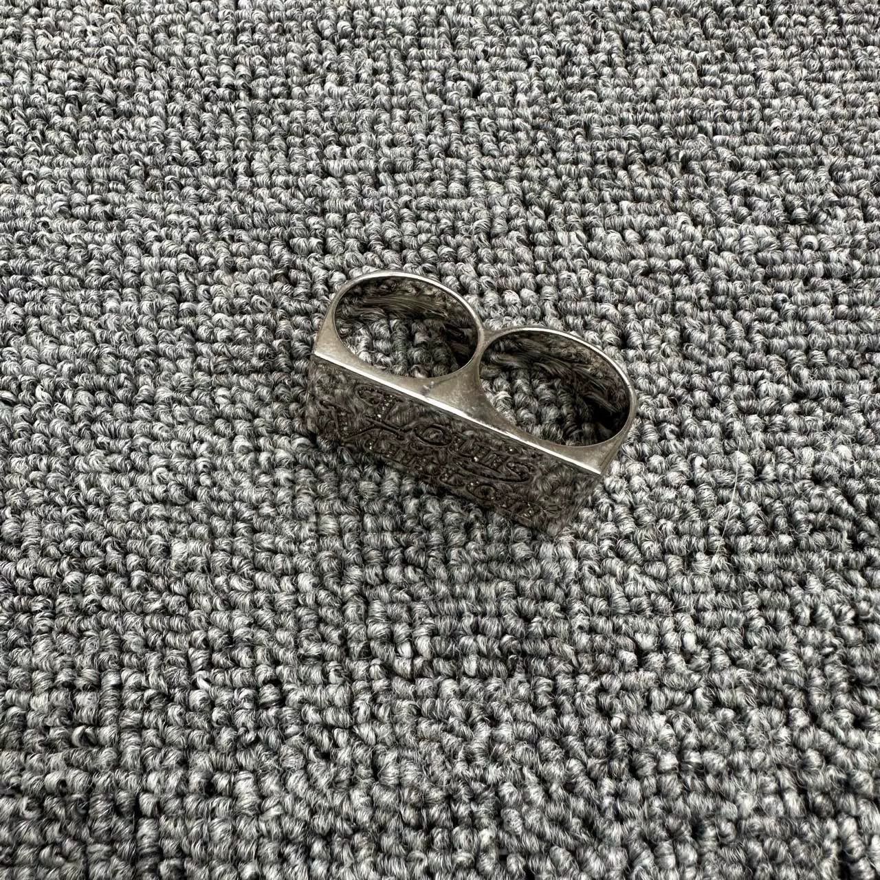 Louis Vuitton Louis Vuitton x Nigo Double Finger Ring Size ONE SIZE - 3 Thumbnail