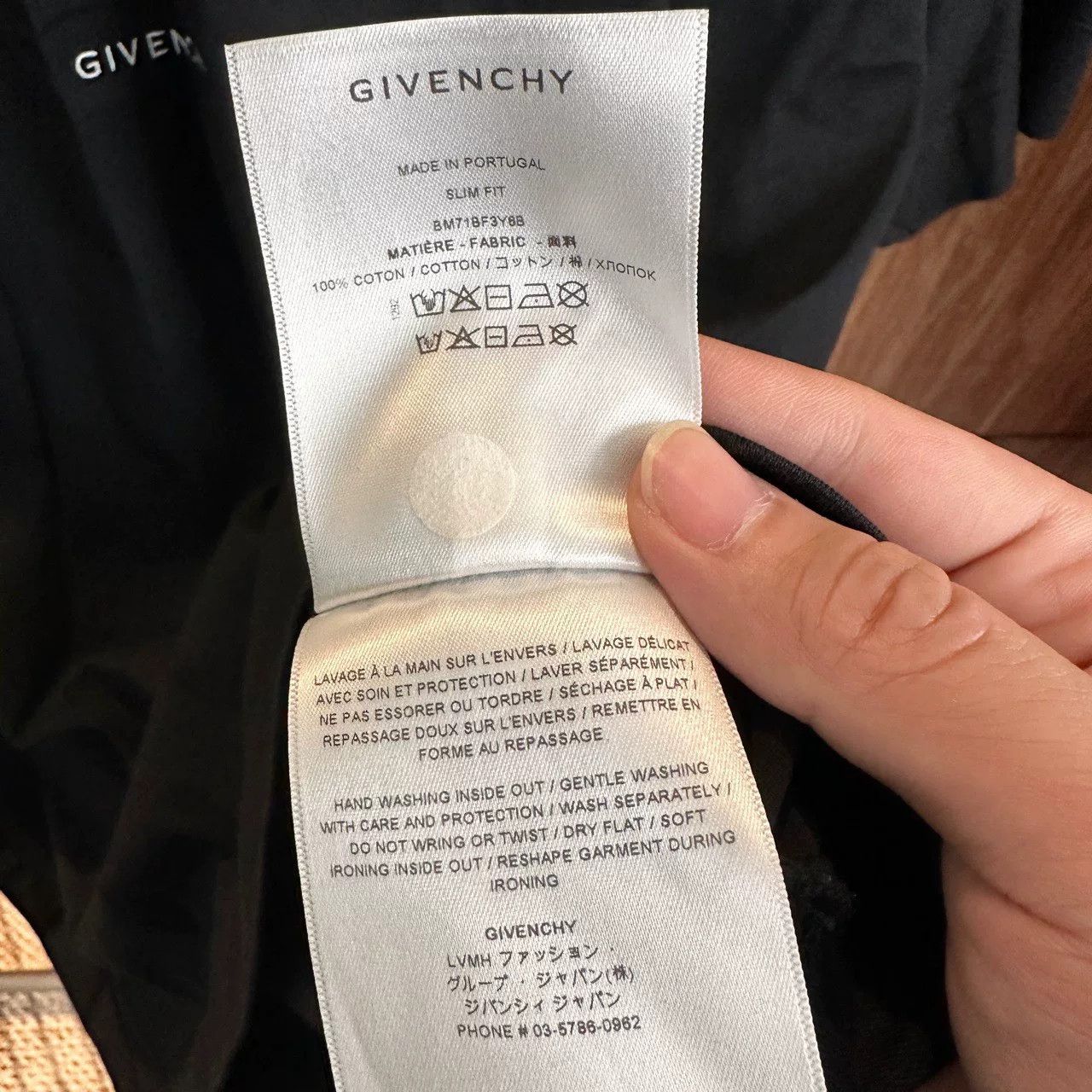 Givenchy Givenchy Embroidered Logo Short-Sleeve Size US L / EU 52-54 / 3 - 4 Thumbnail
