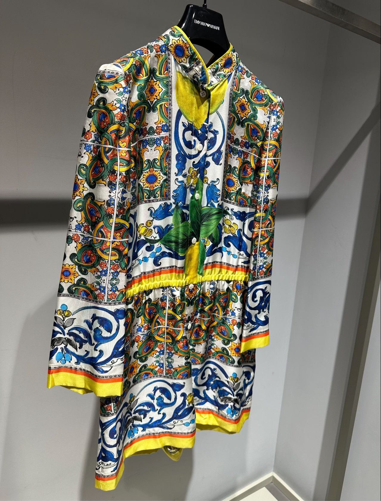 Dolce & Gabbana Dolce Gabbana Silk Playsuit Dress Size 42" / US 20 - 4 Thumbnail