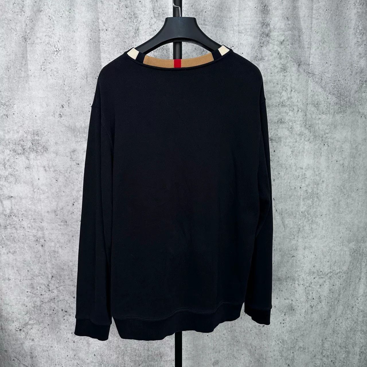 Burberry Burberry Collar Stripe Sweatshirt Size US L / EU 52-54 / 3 - 2 Thumbnail