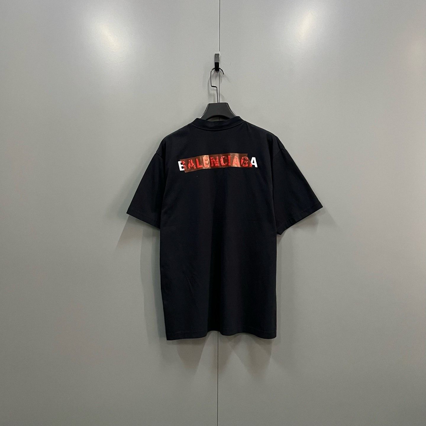 Balenciaga Balenciaga 25 Tape Back Letter Tee Size US S / EU 44-46 / 1 - 2 Thumbnail