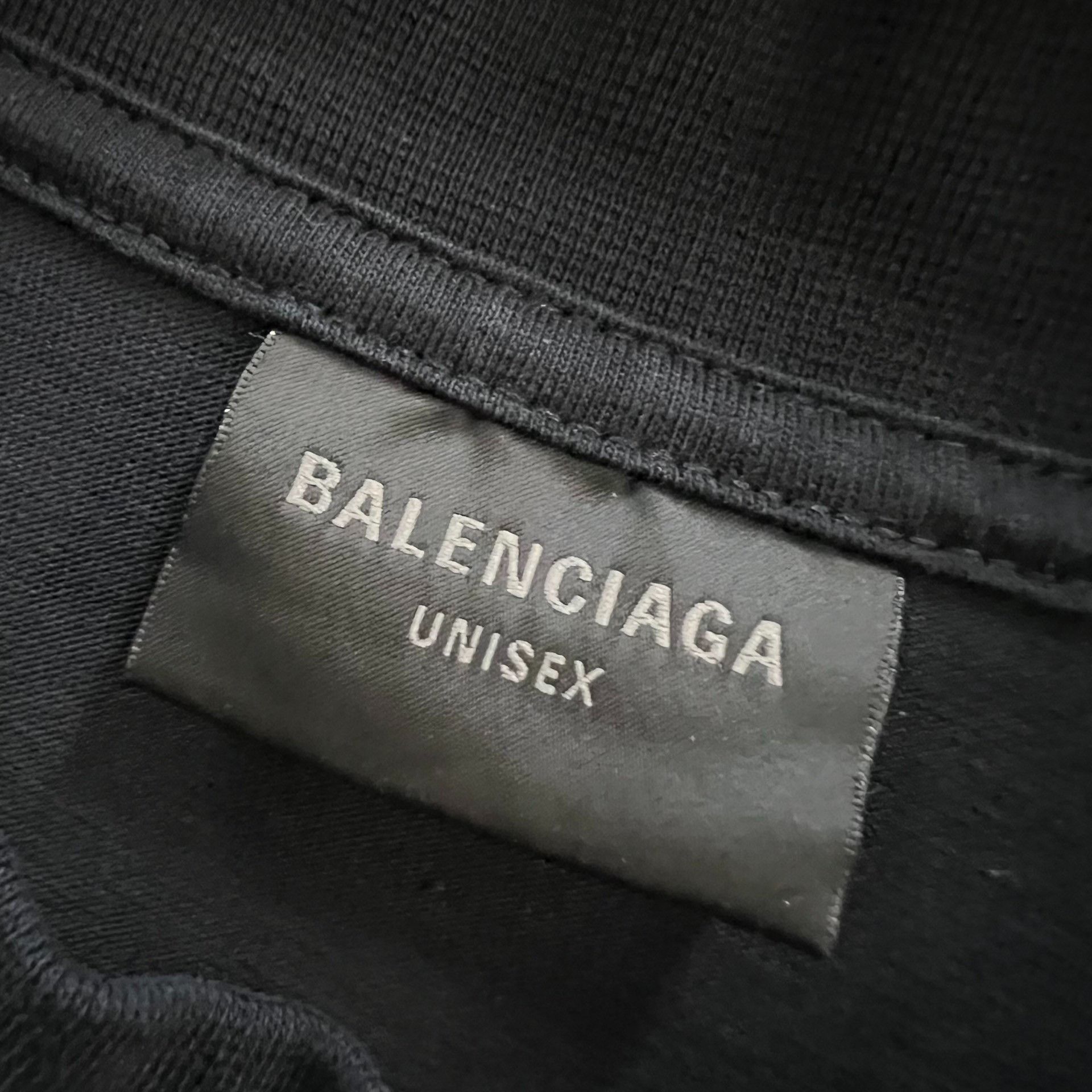 Balenciaga Balenciaga 25 Tape Back Letter Tee Size US S / EU 44-46 / 1 - 3 Thumbnail