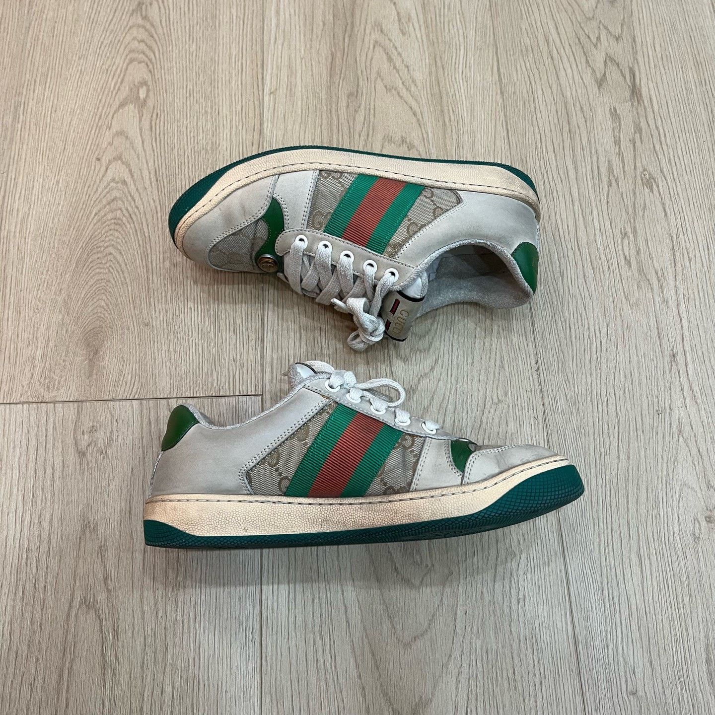 Gucci Gucci Dirty Shoes Size 36 Size US 5 / IT 35 - 4 Thumbnail