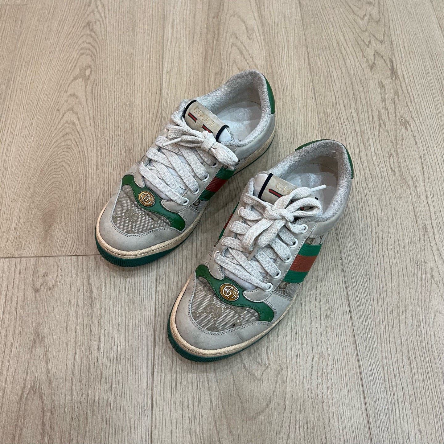 Gucci Gucci Dirty Shoes Size 36 Size US 5 / IT 35 - 2 Thumbnail