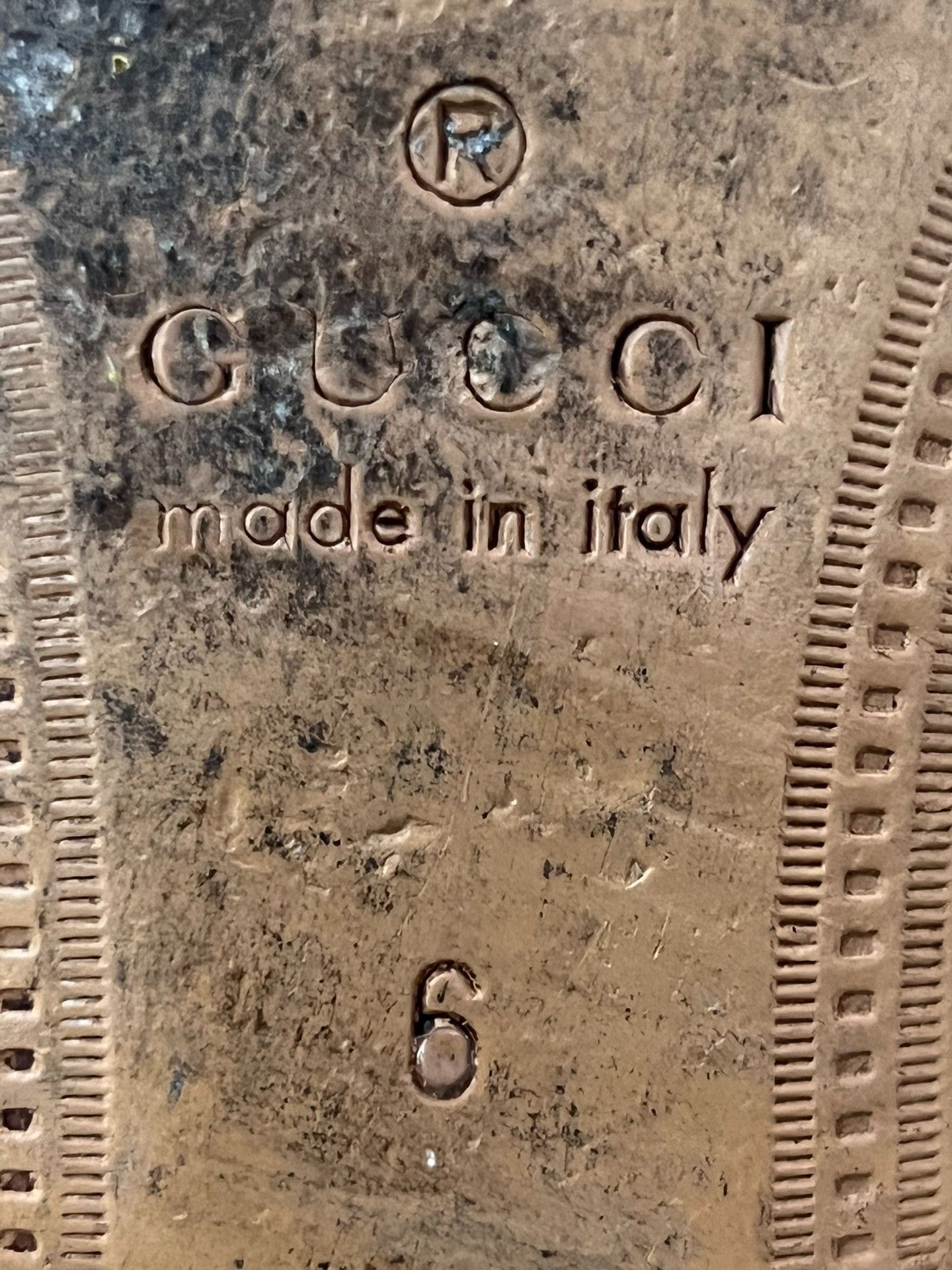 Gucci Gucci Baroque Logo Loafers Size US 7 / EU 40 - 7 Thumbnail