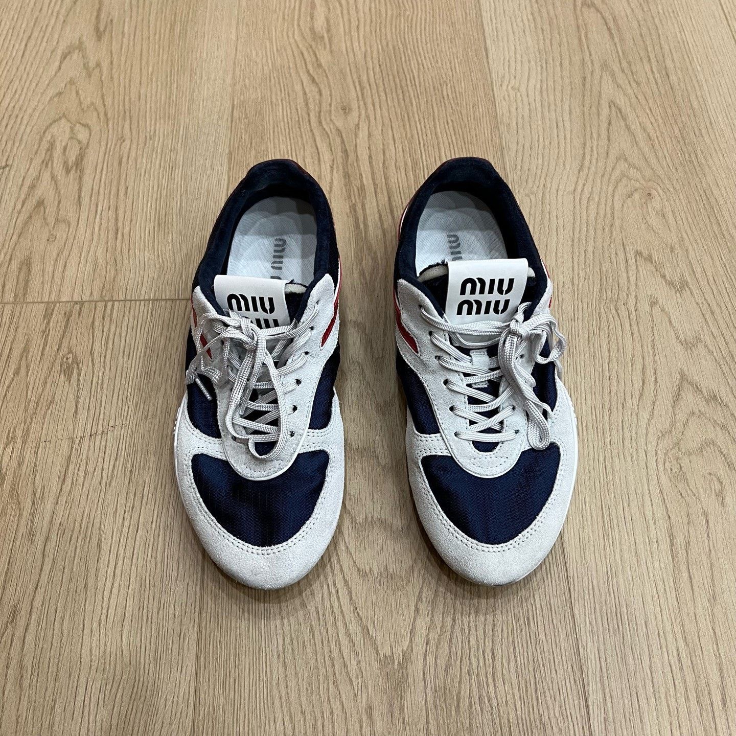 Miu Miu MiuMiu Gymnasium Sneakers Size US 7 / IT 37 - 2 Thumbnail