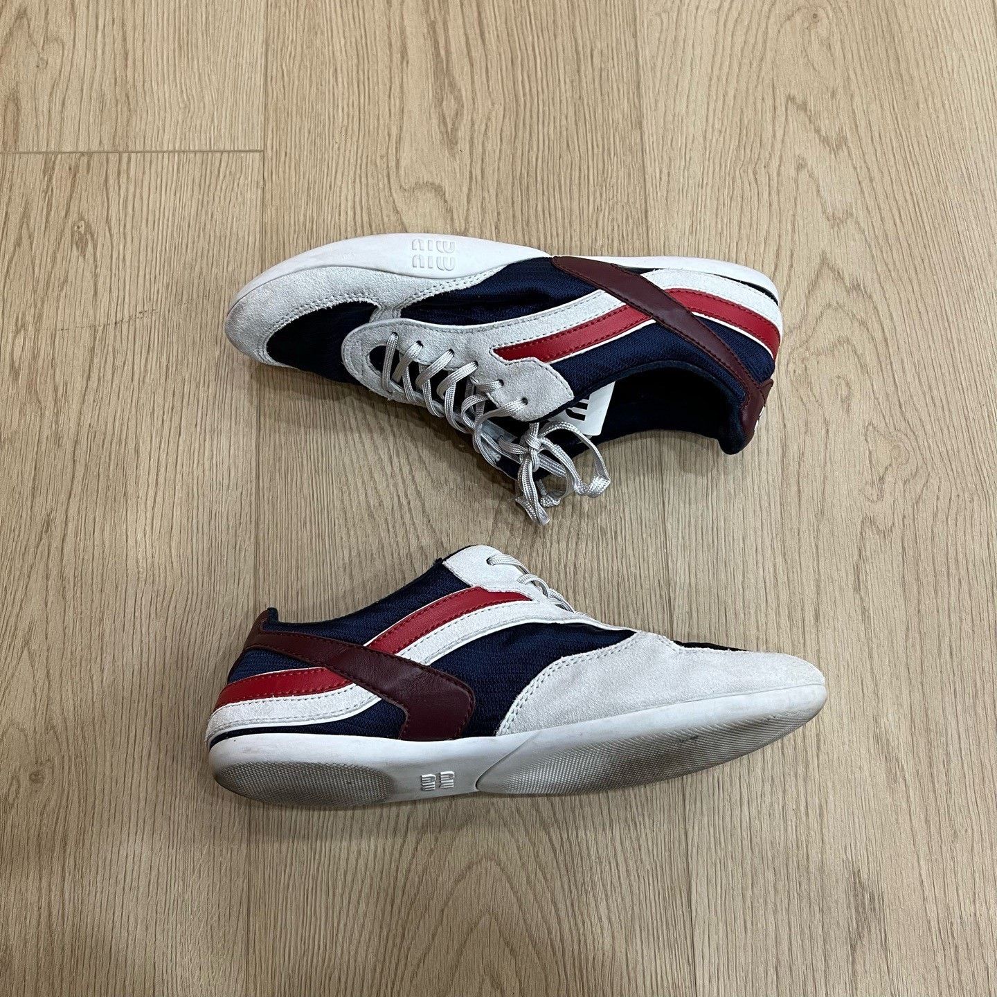 Miu Miu MiuMiu Gymnasium Sneakers Size US 7 / IT 37 - 4 Thumbnail