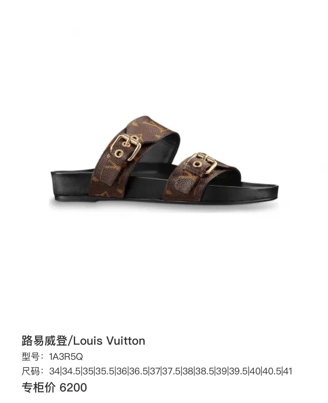 Louis Vuitton Louis Vuitton Monogram Slippers Size US 4 / IT 34 - 6 Thumbnail