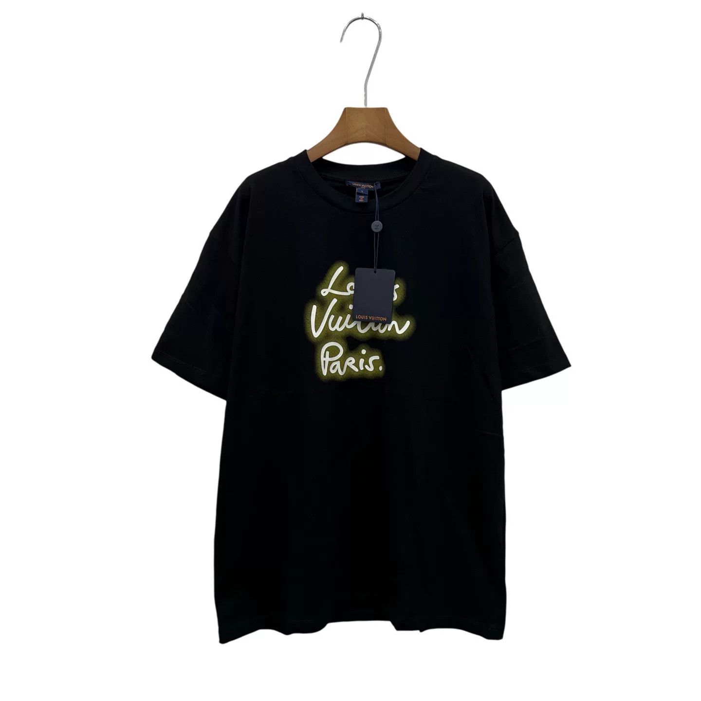 Louis Vuitton Louis Vuitton SS25 Neon Logo Print Tee Size US L / EU 52-54 / 3 - 2 Thumbnail
