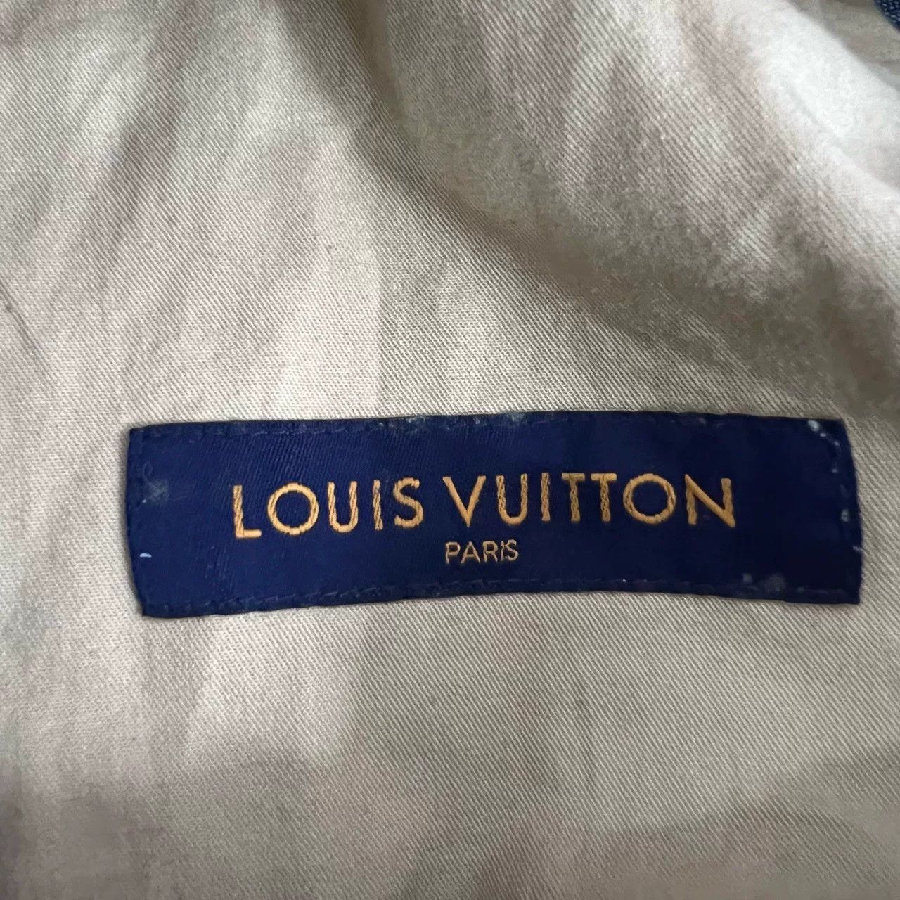 Louis Vuitton Louis Vuitton Distressed Floral Embroidered Jeans Size 32" / US 10 / IT 46 - 3 Thumbnail