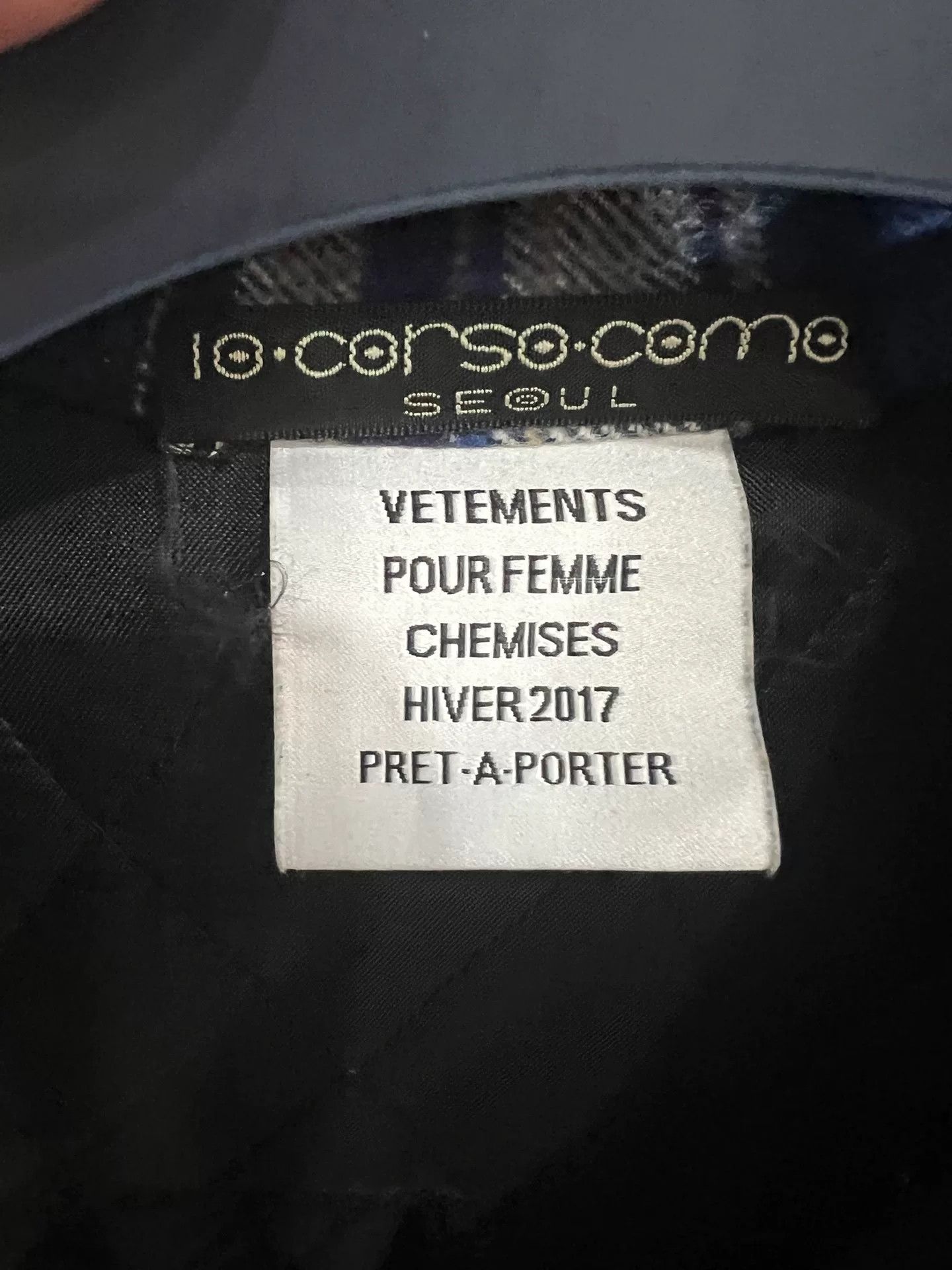 Vetements Vetements 16FW Runway Hoop Shoulder Plaid Shirt Size XS / US 0-2 / IT 36-38 - 3 Thumbnail
