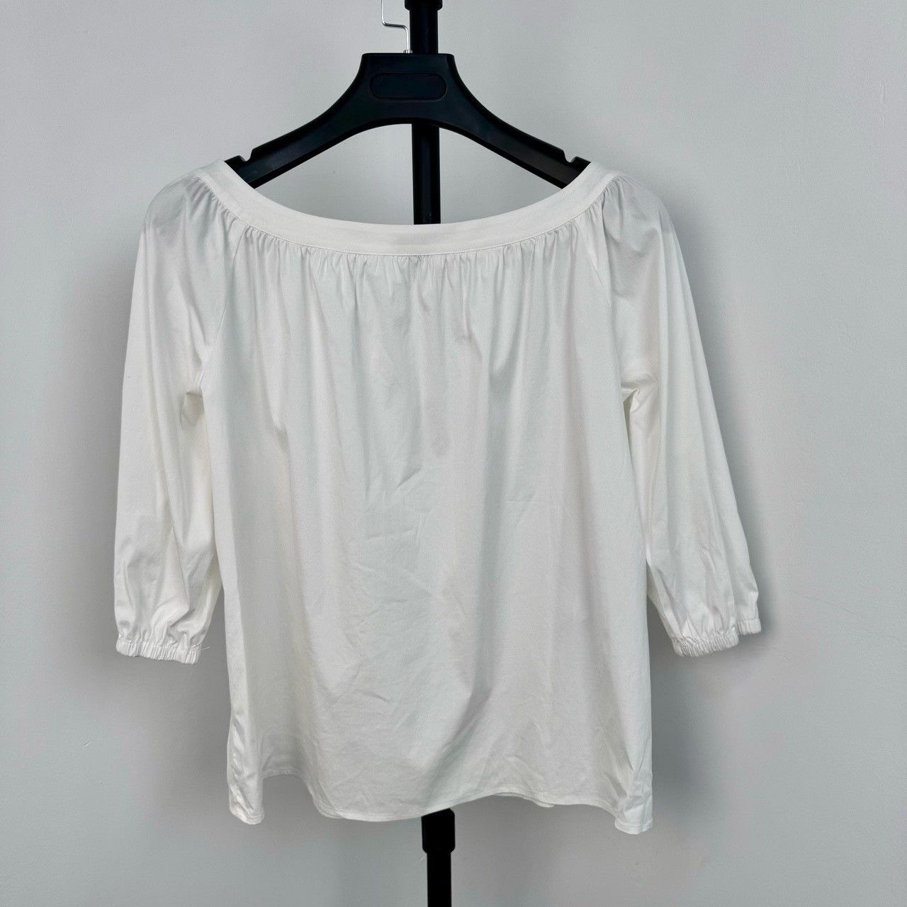 Miu Miu MiuMiu Campus Puff Sleeve Short Shirt Tee Size S / US 4 / IT 40 - 2 Thumbnail