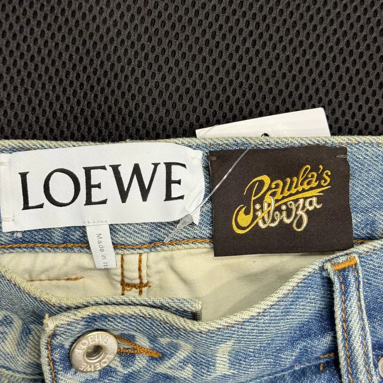 Loewe Loewe Moon Phase Denim Shorts Size US 34 / EU 50 - 4 Thumbnail