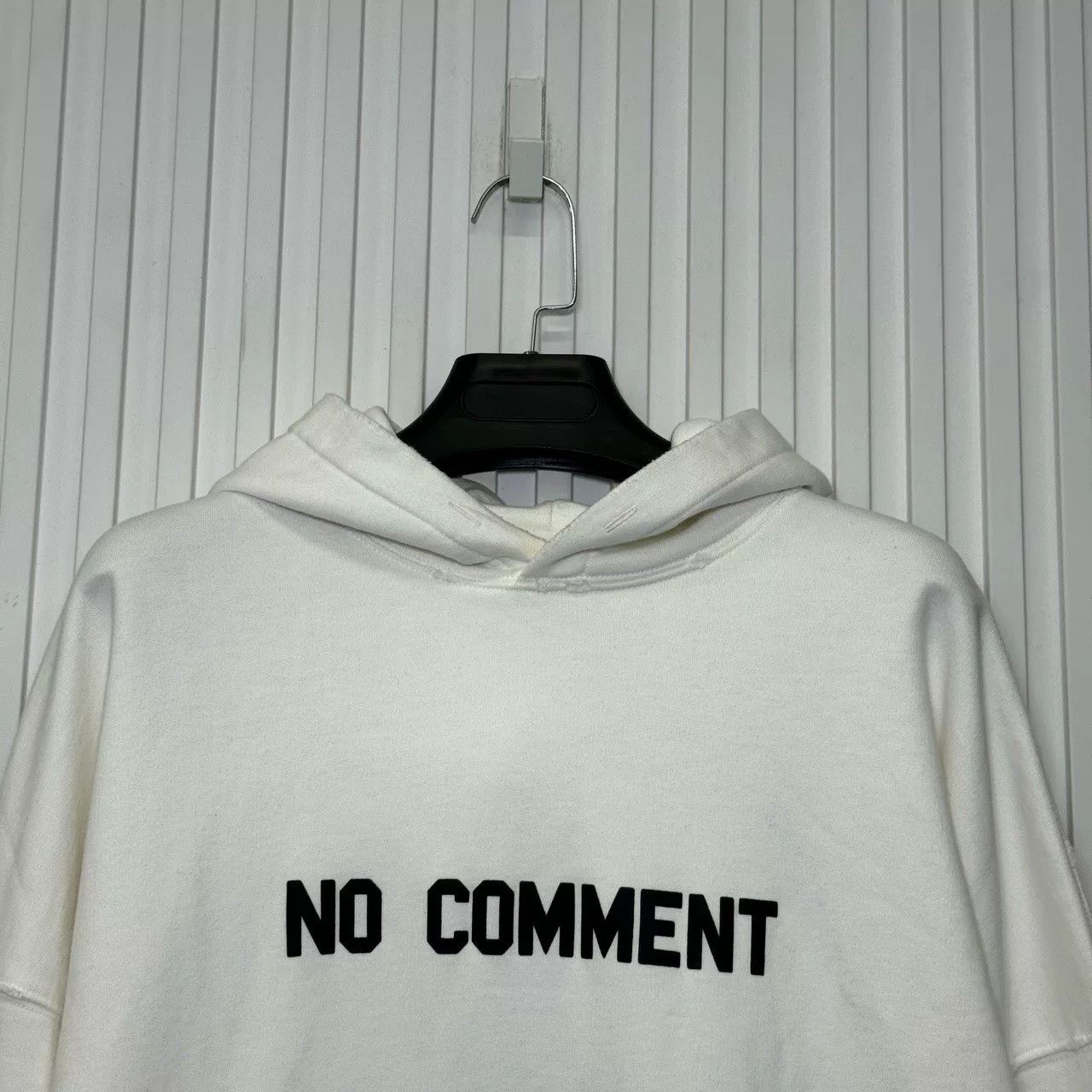 Balenciaga Balenciaga Distressed Letter Hoodie Size US M / EU 48-50 / 2 - 3 Thumbnail
