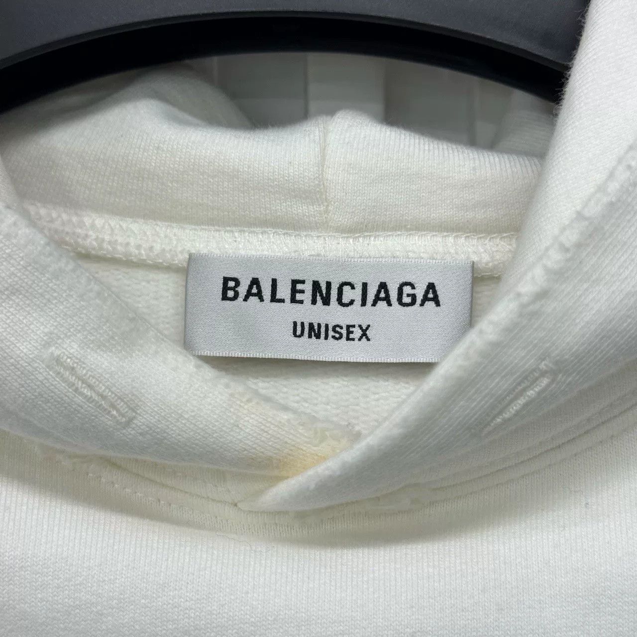 Balenciaga Balenciaga Distressed Letter Hoodie Size US M / EU 48-50 / 2 - 4 Thumbnail