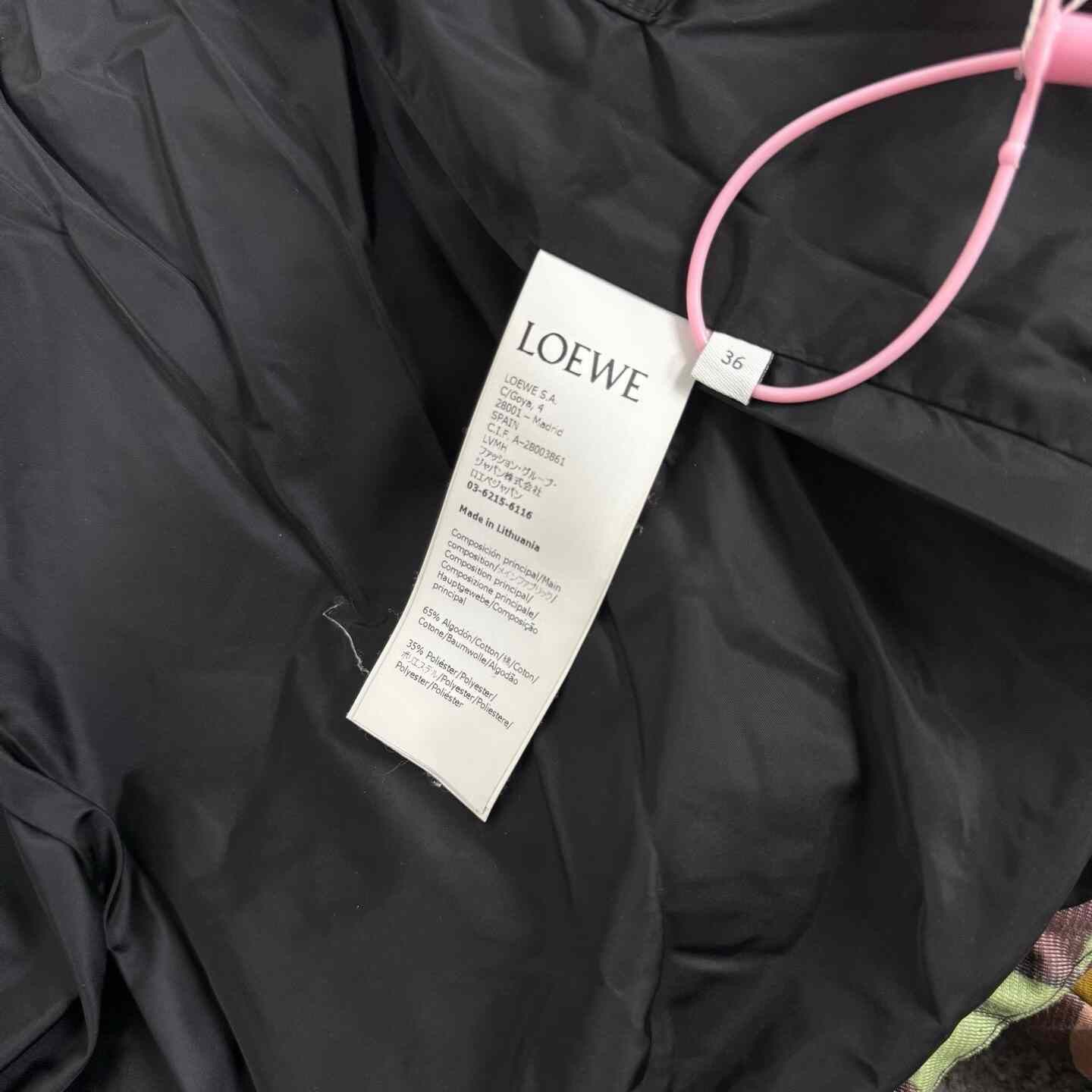 Loewe LOEWE Women's Floral Hooded Down Jacket Size XS / US 0-2 / IT 36-38 - 6 Thumbnail