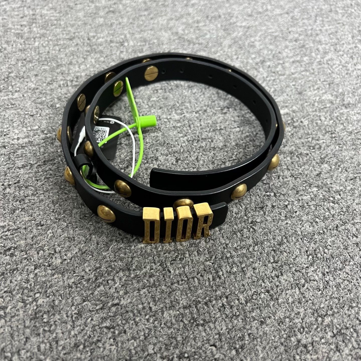 Dior Dior Logo Stud Classic Belt Size ONE SIZE - 3 Thumbnail