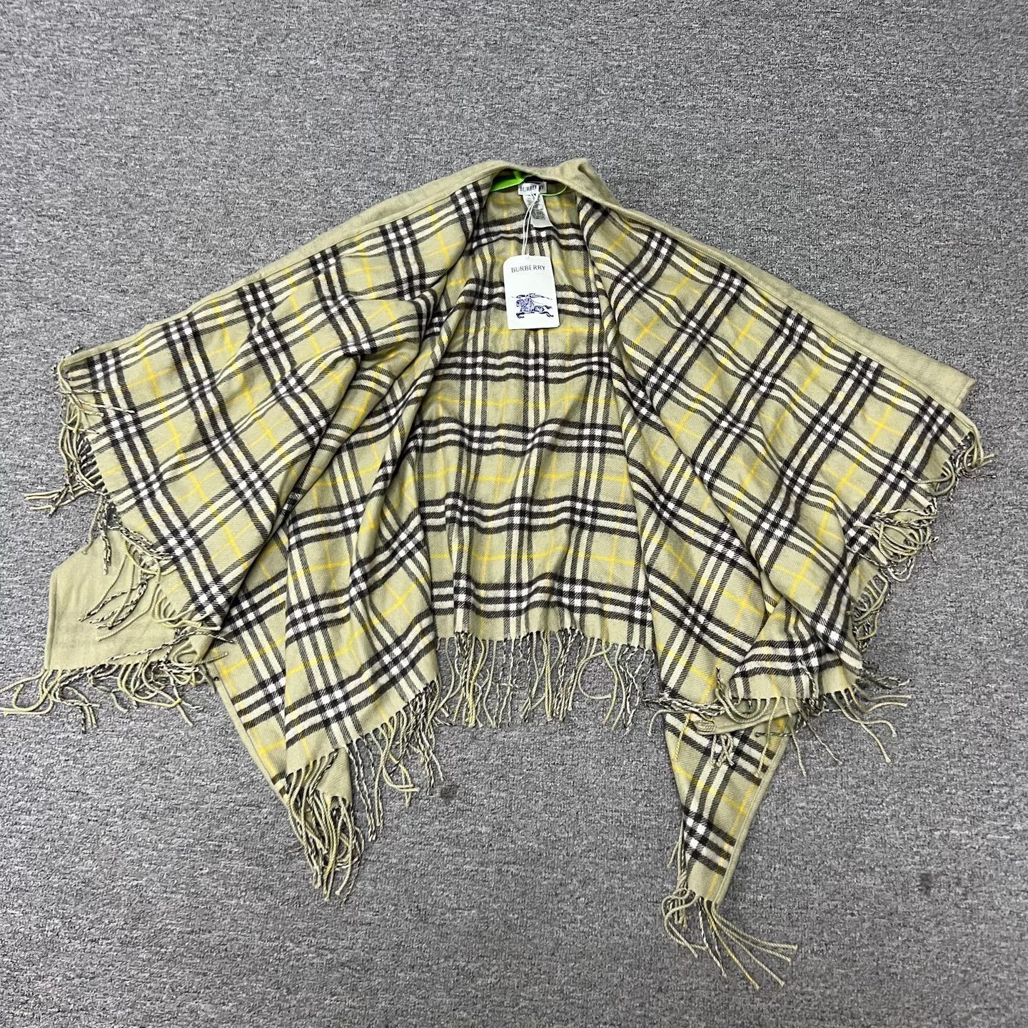 Burberry Burberry New Reversible Wool Cape Size ONE SIZE - 3 Thumbnail