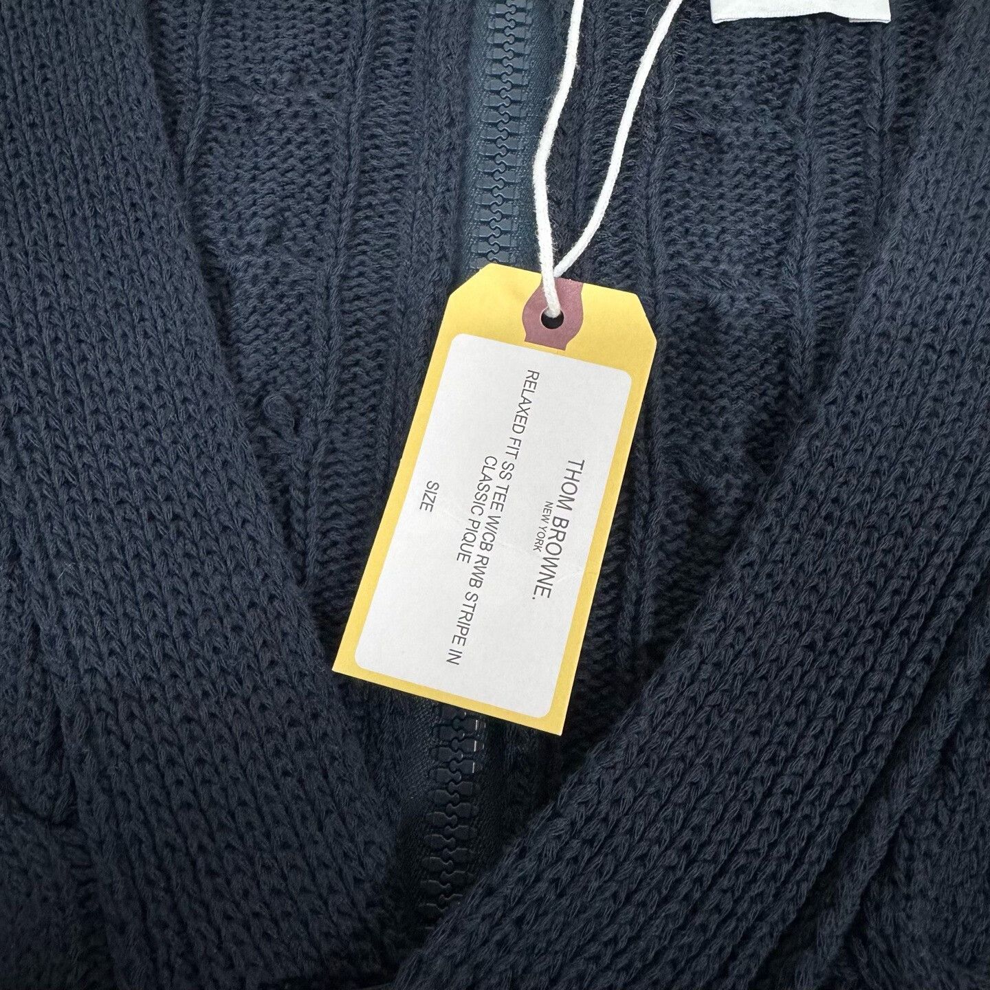 Thom Browne Thom Browne Cable Knit Gold Button Cardigan Size US S / EU 44-46 / 1 - 5 Thumbnail