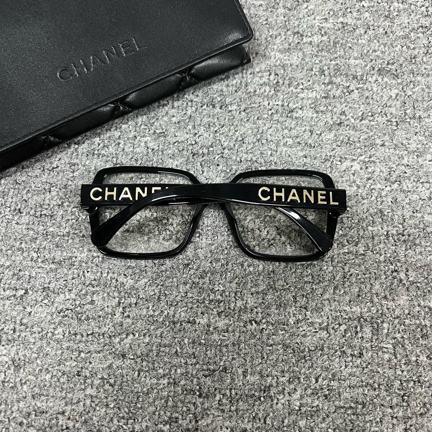 Chanel Chanel 5408 Black Frame Plain Glasses Size ONE SIZE - 3 Thumbnail