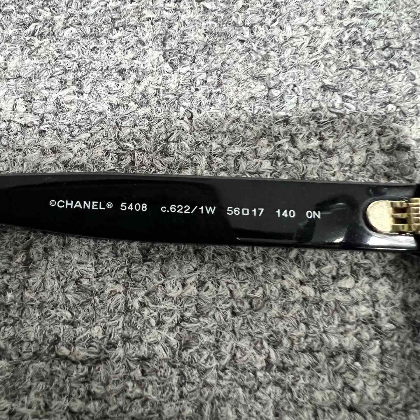 Chanel Chanel 5408 Black Frame Plain Glasses Size ONE SIZE - 6 Thumbnail