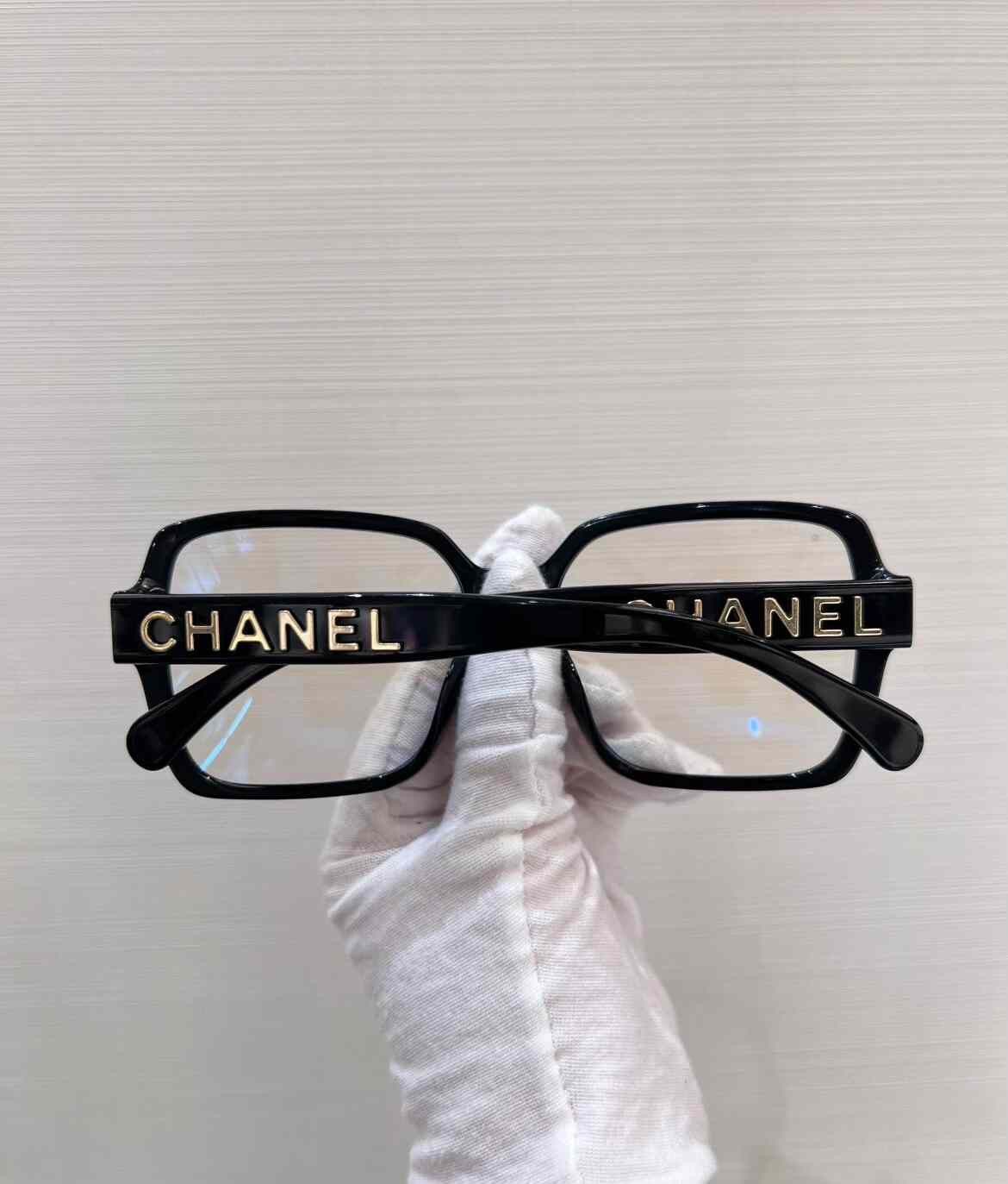 Chanel Chanel 5408 Black Frame Plain Glasses Size ONE SIZE - 2 Thumbnail