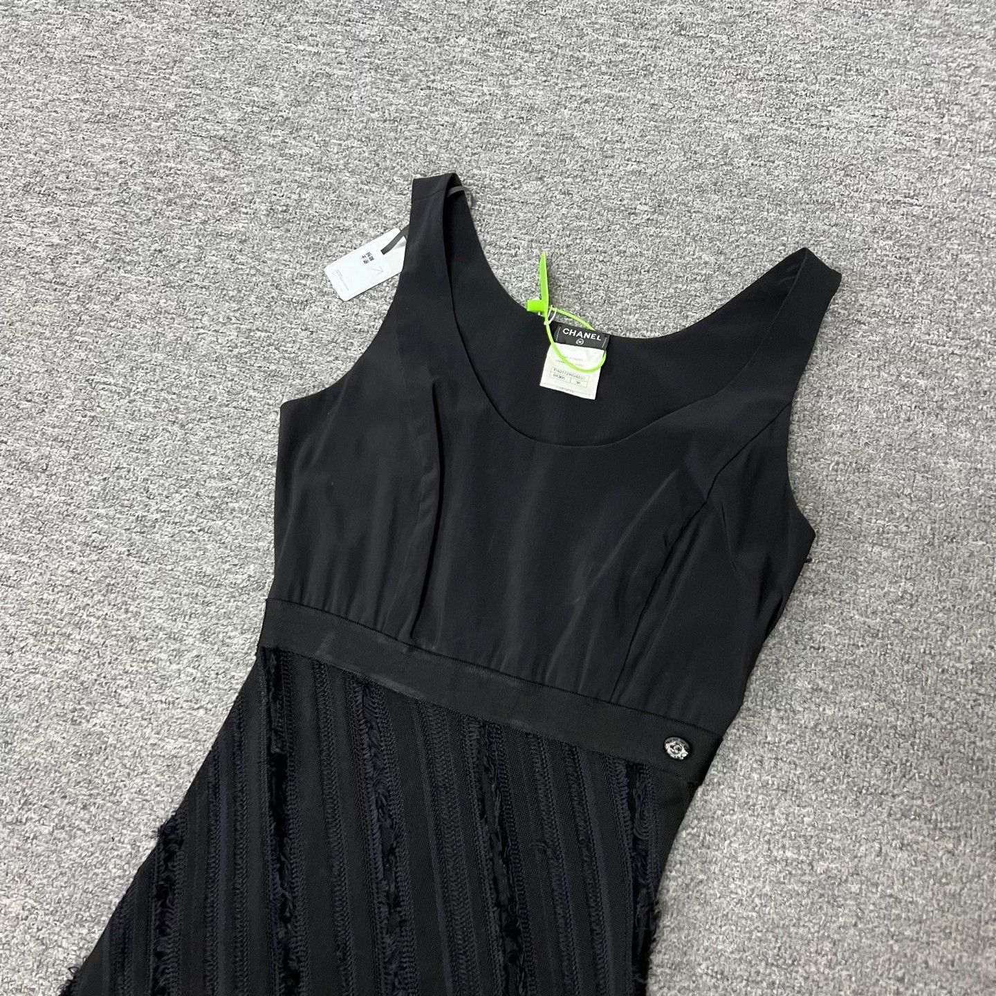 Chanel Chanel Black Sleeveless Dress XS Size XS / US 0-2 / IT 36-38 - 5 Thumbnail