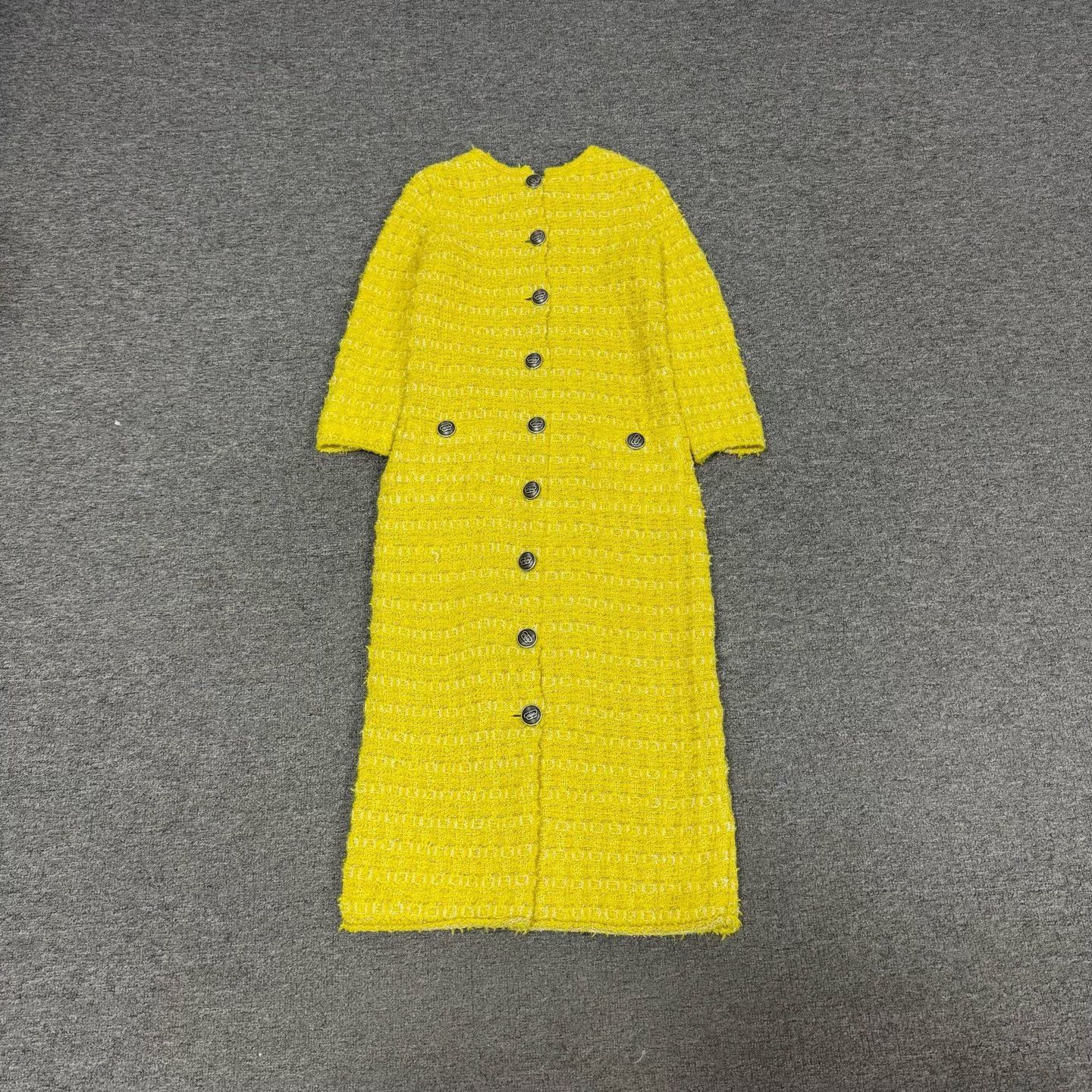 Balenciaga Balenciaga Runway Reversible Tweed Dress Size S / US 4 / IT 40 - 2 Thumbnail