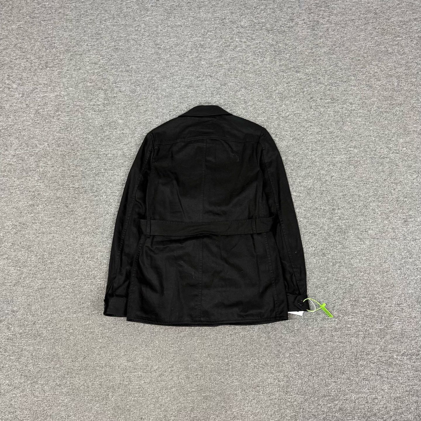 Yves Saint Laurent YSL Black Safari Utility Jacket Size S / US 4 / IT 40 - 9 Thumbnail