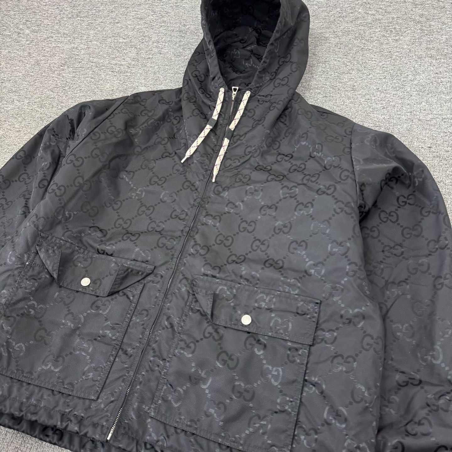 Gucci Gucci Off The Grid Men's Zip Hooded Jacket Size US M / EU 48-50 / 2 - 4 Thumbnail