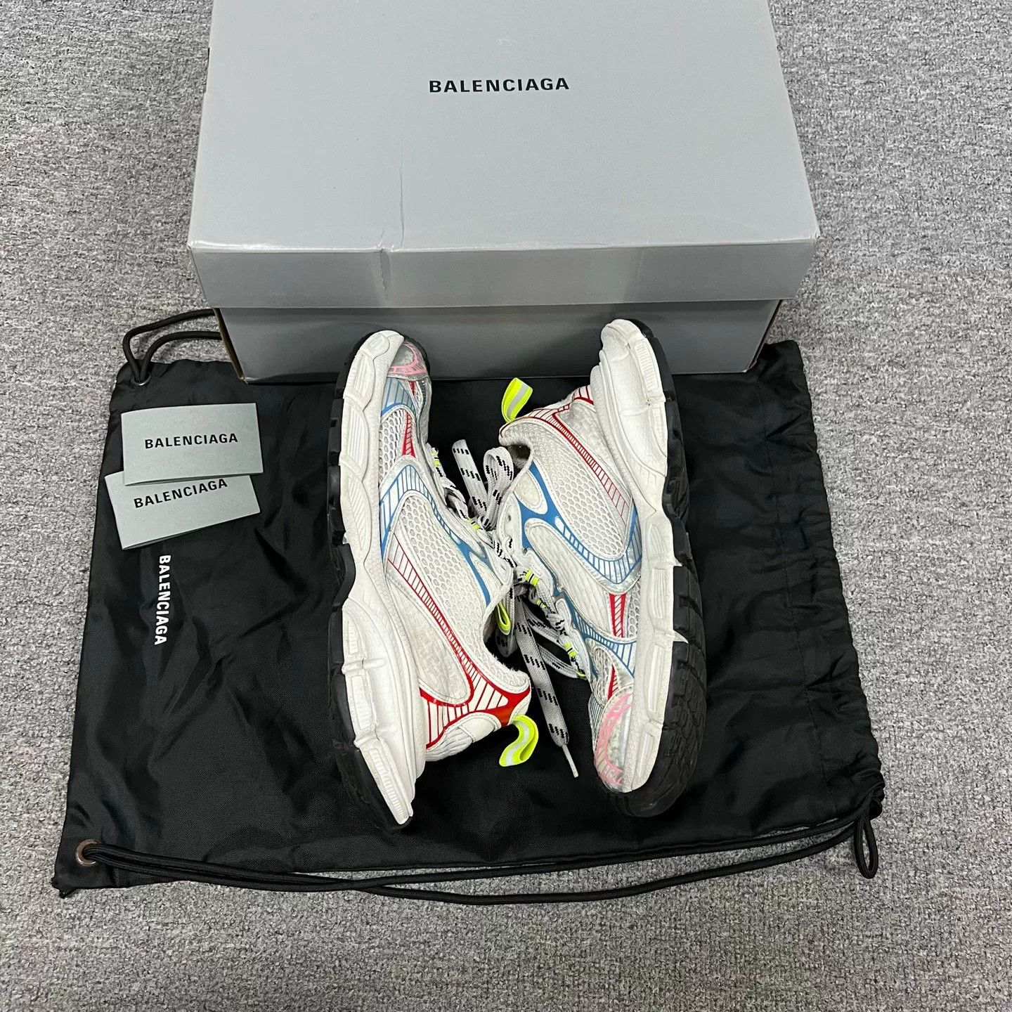 Balenciaga Balenciaga 3XL Colorful Casual Sneakers Size US 7 / EU 40 - 7 Thumbnail