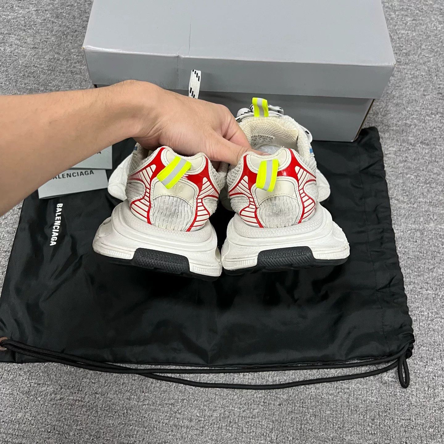 Balenciaga Balenciaga 3XL Colorful Casual Sneakers Size US 7 / EU 40 - 4 Thumbnail