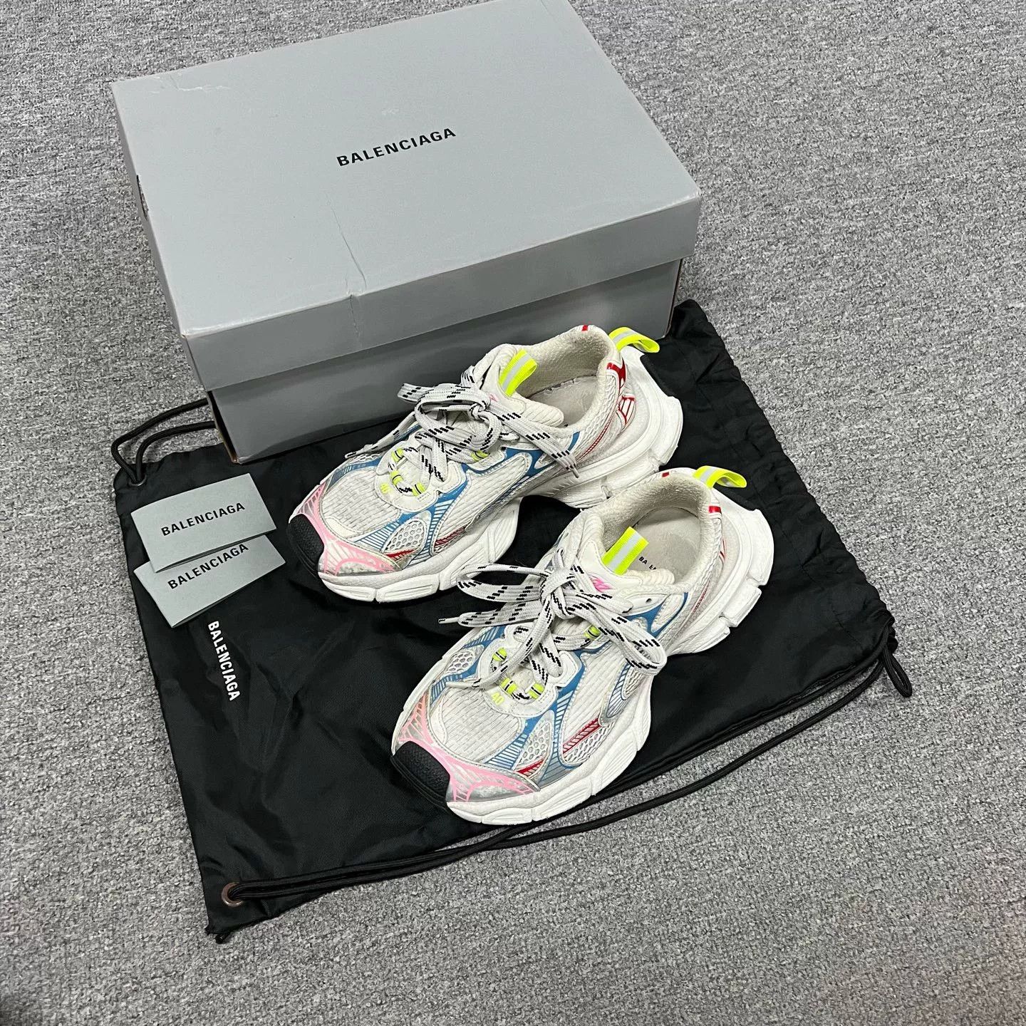 Balenciaga Balenciaga 3XL Colorful Casual Sneakers Size US 7 / EU 40 - 2 Thumbnail