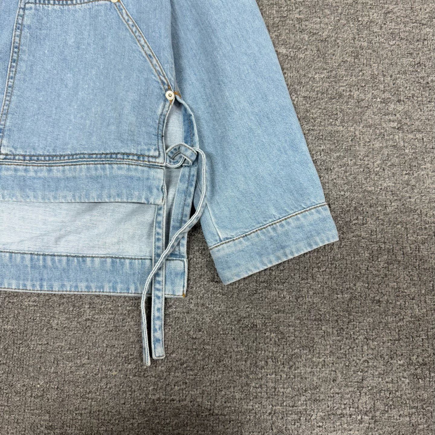 Loewe Loewe Logo Leather Patch Denim Jacket Size XS / US 0-2 / IT 36-38 - 4 Thumbnail