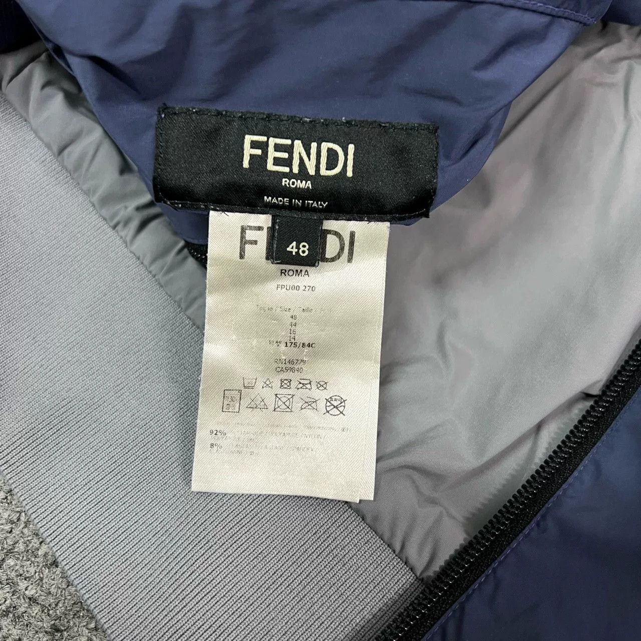 Fendi Fendi Reversible Hooded Windbreaker Jacket Size US M / EU 48-50 / 2 - 7 Thumbnail