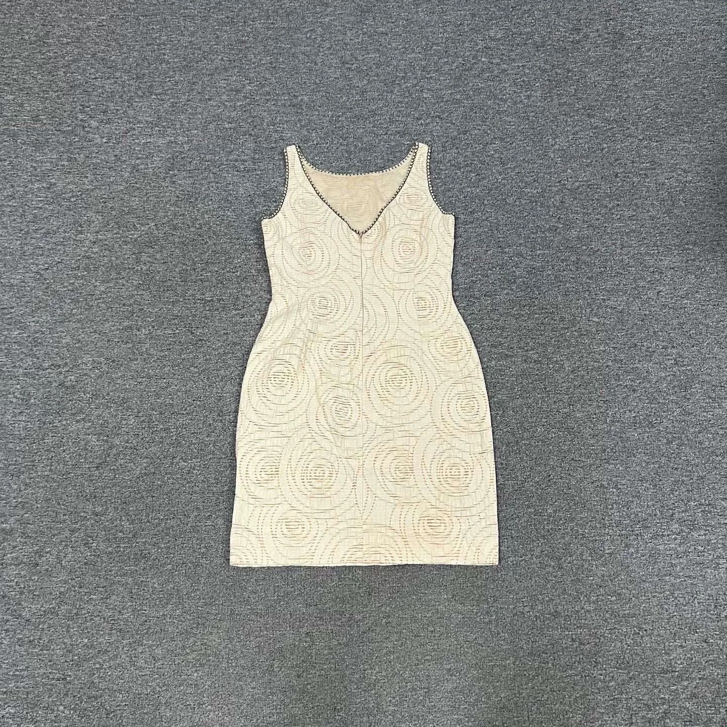 Fendi Fendi Heavy Floral Lace Sleeveless Dress Size M / US 6-8 / IT 42-44 - 4 Thumbnail