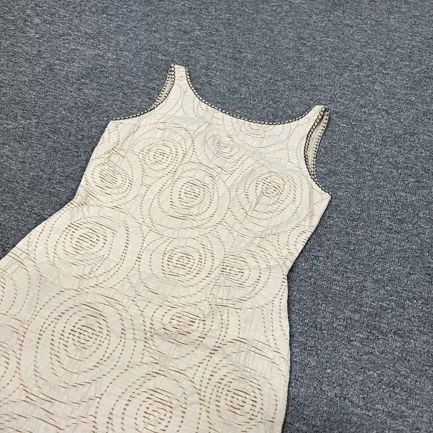 Fendi Fendi Heavy Floral Lace Sleeveless Dress Size M / US 6-8 / IT 42-44 - 2 Thumbnail